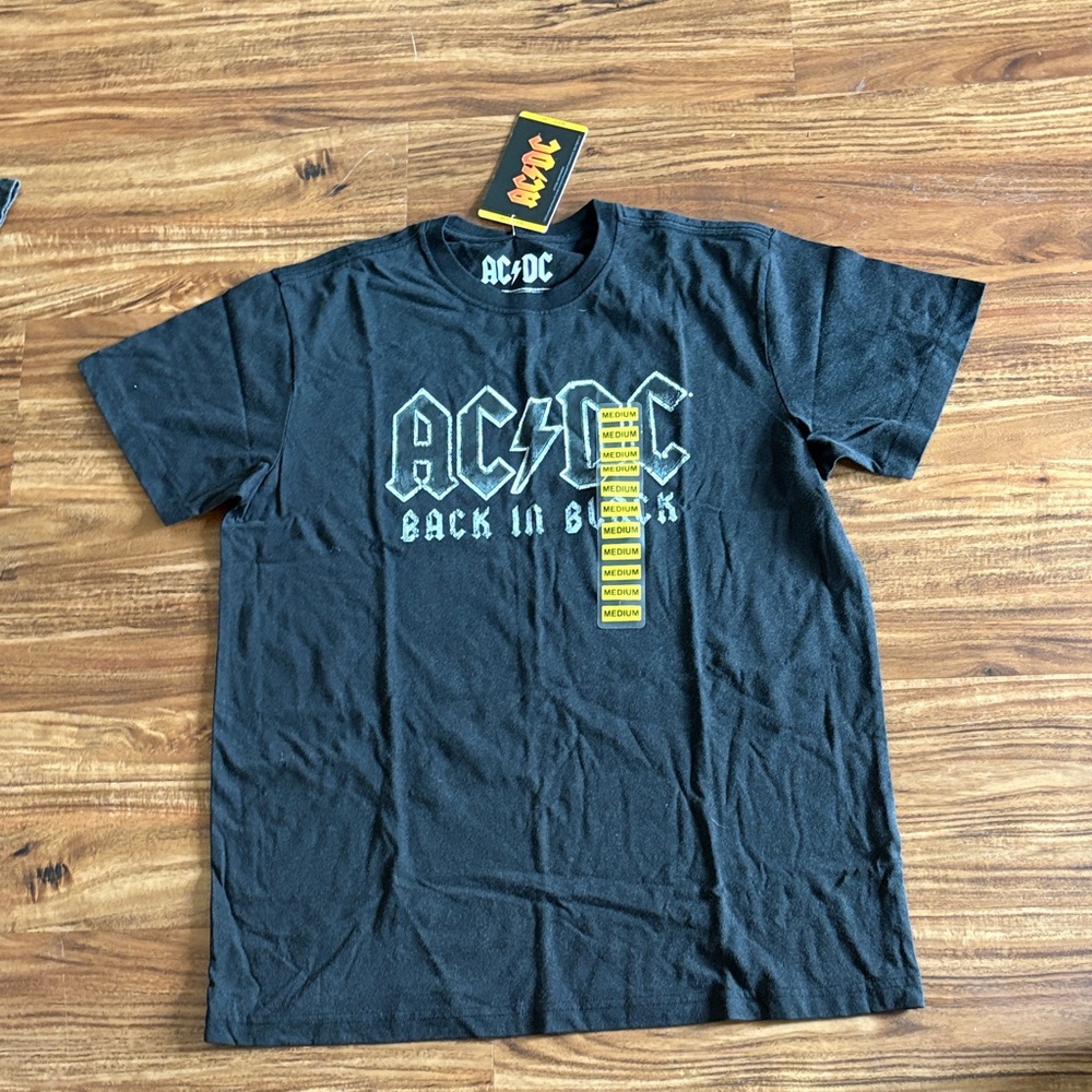 AC/DC Back in Black Tee - Black